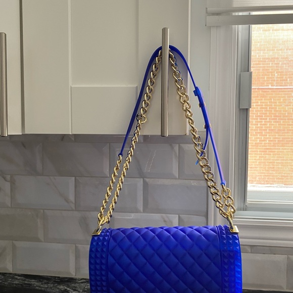 Glossy medium jelly purse women’s crossbody shoulder bag. Brand new - Picture 4 of 5